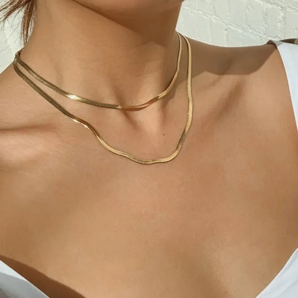 Jewelry - New Multilayer Clavicle Chain ⛓️ Choker Gold Necklace
